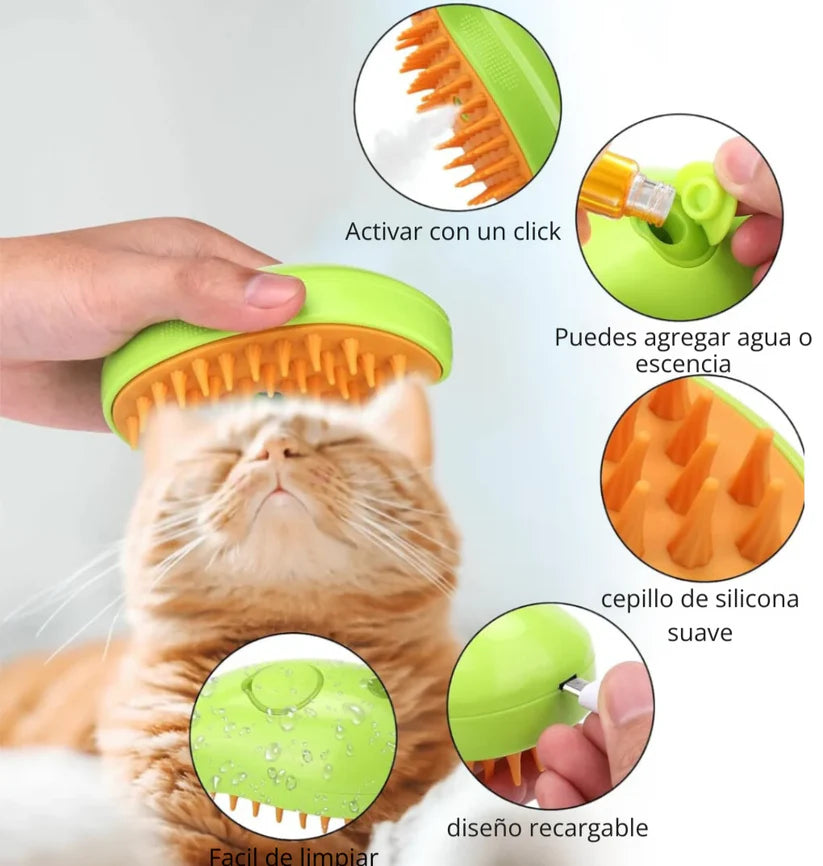 Cepillo vapor VAPOR CAT PET BRUSH